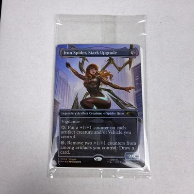 HASBRO MARVEL LEGENDS MAGIC THE GATHERING KARTE MARY JANE WATSON IRON SPIDER - Bild 1 von 4