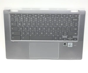 Reposamanos y panel táctil para teclado HP Chromebook x360 14C-CA0053DX Intel Core i3 - Imagen 1 de 12