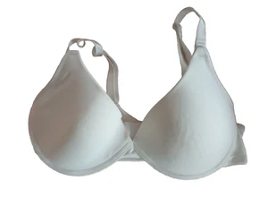 Sujetador Camiseta Matalan UK 32C Blanco Con Aros Acolchado Uniforme Sin Costuras - Imagen 1 de 3