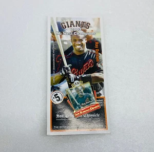 Rare 2002 SF Giants Nl Wear Champions”Ray Durham” Enamel Lapel Pin 16 - Picture 1 of 5