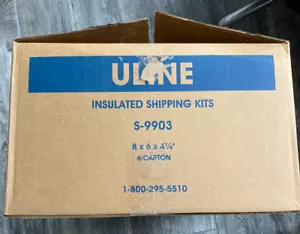 ULINE S-9903 Insulated Foam Shipping Kit - 8" x 6" x 4 1/2" - 6 per carton - NEW - Picture 1 of 5