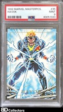 HAVOK PSA 9 #35 1992 Marvel Masterpieces Series 1 MINT