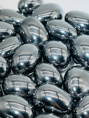 Trommelsteine aus Terahertz 1kg AAA Qualität Heilstein Edelsteine 20-40mm Chakra - Bild 1 von 4