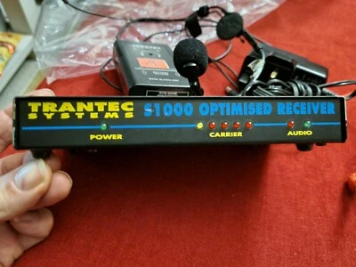 Trantec S1000 'A' Microphone And Receiver  - Image 1 of 3