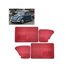 Red Interior Door Panels Fits Volkswagen Beetle 1967 to 2003 113898320