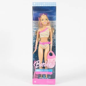 Neu in OVP 2006 Mattel Barbie Puppe #K8383 Beach Glam blond - Bild 1 von 3