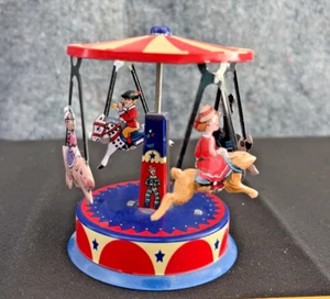 Vintage Schylling Miniature Carousel Tin Collector Series 1997 - Picture 1 of 2