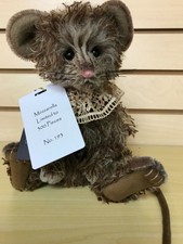Charlie Bears Limited Edition Isabelle Lee Mouse MOZZARELLA