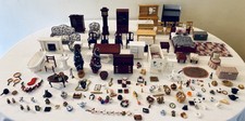 Vintage Dolls House Furniture Bundle Lot Accessories