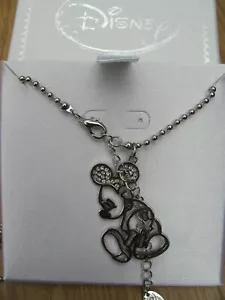 Collar de silueta de Mickey Mouse en caja de presentación - Imagen 1 de 3