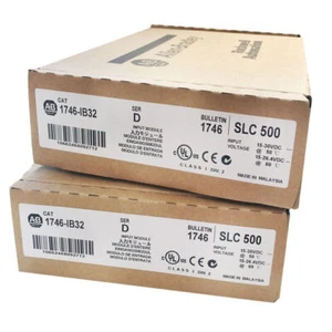 Factory Sealed Allen-Bradley AB 1746-IB32 SER D SLC500 PLC Input Module New - Picture 1 of 4