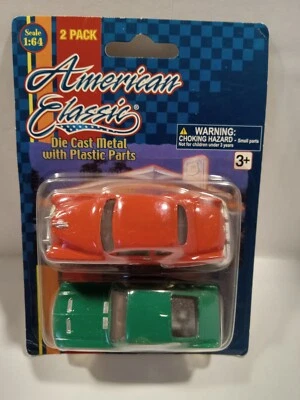 Golden Wheel American Classic 2 Pack Ford 1:64 Scale Die-Cast Car Models - Image 1 of 2