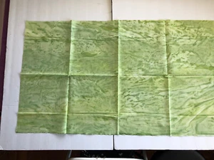 2013 Mickey Lawler SKYDYES Handpainted Lush Meadow Art Fabric 22x36 - Picture 1 of 2