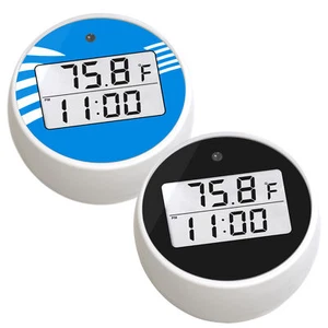 Ice Bath Thermometer With Timer, Alarm Clock Pool Floating Waterproof Thermomete - Imagen 1 de 14