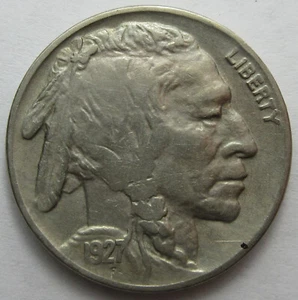 1927 Buffalo Nickel -AU- (#325S) - Picture 1 of 2