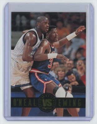 1993-94 SkyBox Shaquille O'Neal/Patrick Ewing Basketball Card Orlando Magic #SS2 - Image 1 of 2