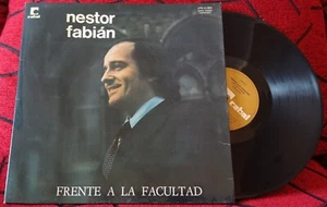 NESTOR FABIAN ** Frente A La Facultad ** ORIGINAL 1975 ARGENTINA LP - Picture 1 of 5