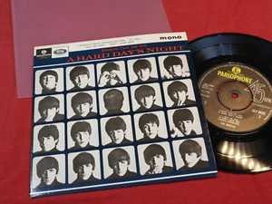 The Beatles A HARD DAY'S NIGHT - 7" EP Parlophone GEP 8920 - UK Mono nm - Picture 1 of 2