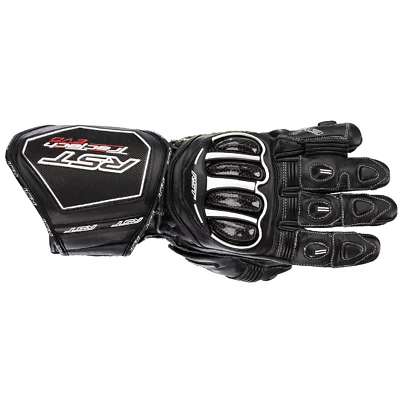 RST Tractech Evo 4 Motorcycle Motorbike Gloves Leather Black - Image 1 of 4