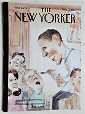 New Yorker Magazine April 14 2014 Barack Obama Mitch McConnell The Best Medicine