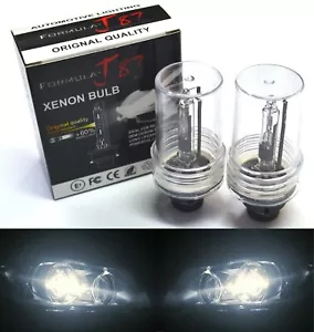 HID Xenon D4R Two Bulbs Head Light 4300K Warm White Low Beam Replacement Stock - Picture 1 of 12