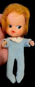 RARE! VTG JAPAN 1960s My Toy Co Company Titian Doll Baby Bendable Bendy 4” - Picture 1 of 8