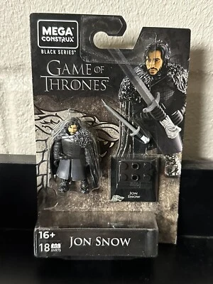 Jon Snow Game Of Thrones Mega Construx Figure Sealed (2020) - Image 1 of 3