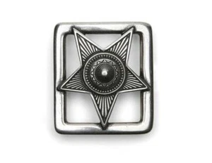 Close Buckle Belt Buckle Stella Silver Interchangeable Designer Buckles - Picture 1 of 3