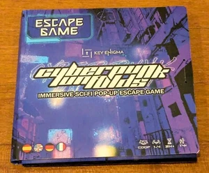 Cyberpunk Unfolds: Immersive Sci-fi Pop-Up Escape Game Key Enigma Unplayed - Picture 1 of 1