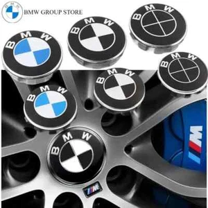 4Pcs 56MM 68MM Car Wheel Center Hub Cover Caps For BMW M M5 E39 E46 E60 E90 F01 - Picture 1 of 30