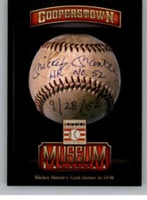 2013 Panini Cooperstown HOF Baseball INSERT Trading Cards Pick From List