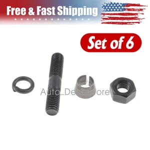 6 Hub Stud Bolts Kit for Toyota Pickup & Van T100 4runner Land Cruiser 1979-1995 - Foto 1 di 15
