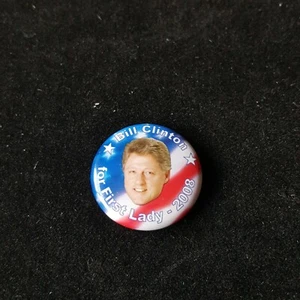 Hillary Clinton Bill Clinton Official Presidential Campaign Original Button - Bild 1 von 2