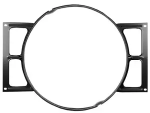 1964-65 Chevrolet Chevelle & El Camino Radiator Fan Shroud w/ Small Block New - Picture 1 of 1