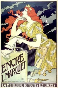 Art Deco Stil A3 klassischer französischer Poster Druck ENCRE L MARQUET #2 - Bild 1 von 1