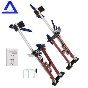 Aluminum Adjustabl Drywall Red Stilts Tool 24-40 In For Taping Painting Painter - Bild 1 von 9