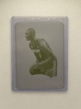 2012-13 National Treasures Basketball YELLOW PRINTING PLATE #65 Chris Bosh 1/1