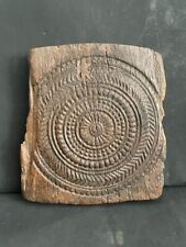 Original Old Indian TRIBAL Vintage Wooden Carved Bread Chapati Blocks/Plate .