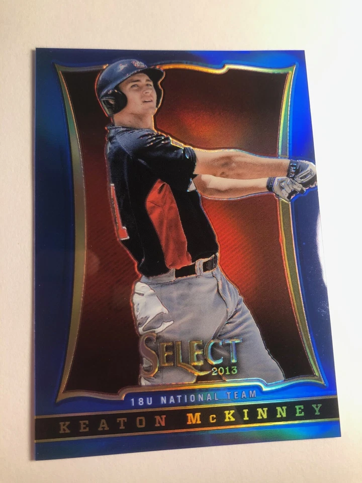2013 Panini USA Baseball Select Blue Prizm Keaton McKinney 36 /199 - Image 1 of 1