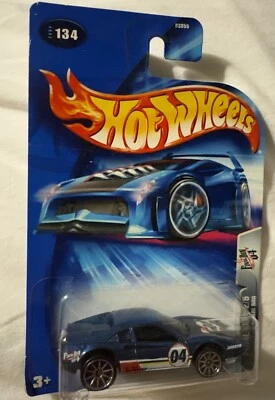 2004 Hot Wheels FERRARI 308 Metalflake Blue Final Run #134 1:64 SHORT CARD 10 SP - Image 1 of 3