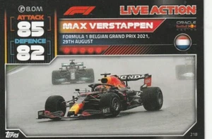 2022 Topps  Formula 1 F1 Racing #218 Max Verstappen ,SPA BELGIUM - Picture 1 of 1