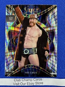 2022 #25 Sheamus Panini Select WWE SmackDown Silver Flash Phenomenon Prizm - Imagen 1 de 2