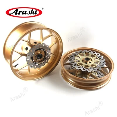 Fit Honda CBR1000RR 2004 2005 CBR 1000 RR Front and Rear Wheel Rim Brake Rotor — 第 1/4 张图片