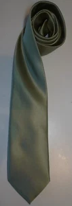MEN'S SATIN PALE GREEN NECKTIE - Picture 1 of 3