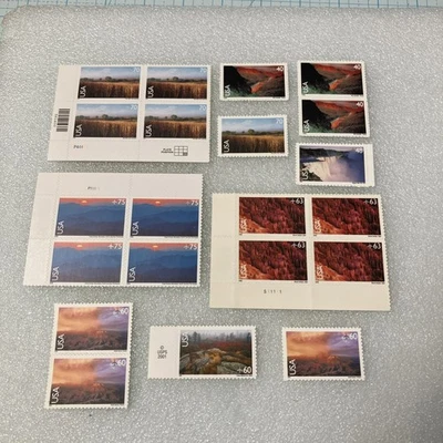 21 NEW/MNH USA Photo Air Mail Stamps singles/sheets, 1999-2007. A Deal- $1 Ships - Image 1 of 4