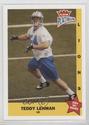 2004 Fleer Platinum /999 Teddy Lehman #173 Rookie RC - Image 1 of 2