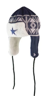 Dallas Cowboys New Era NFL Trapper Sombrero de Invierno Tejido Foto 1 de 4