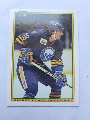 Bowman 1990-91 - Dave Snuggerud #249 (RC) Foto 1 de 2