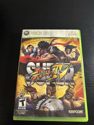 Super Street Fighter IV Microsoft Xbox 360 - Tested And Working - Image 1 of 4