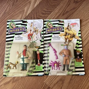 Rare 1989 Harry The Haunted Hunter Otho Obnoxious Beetlejuice Figure MOC - Picture 1 of 20